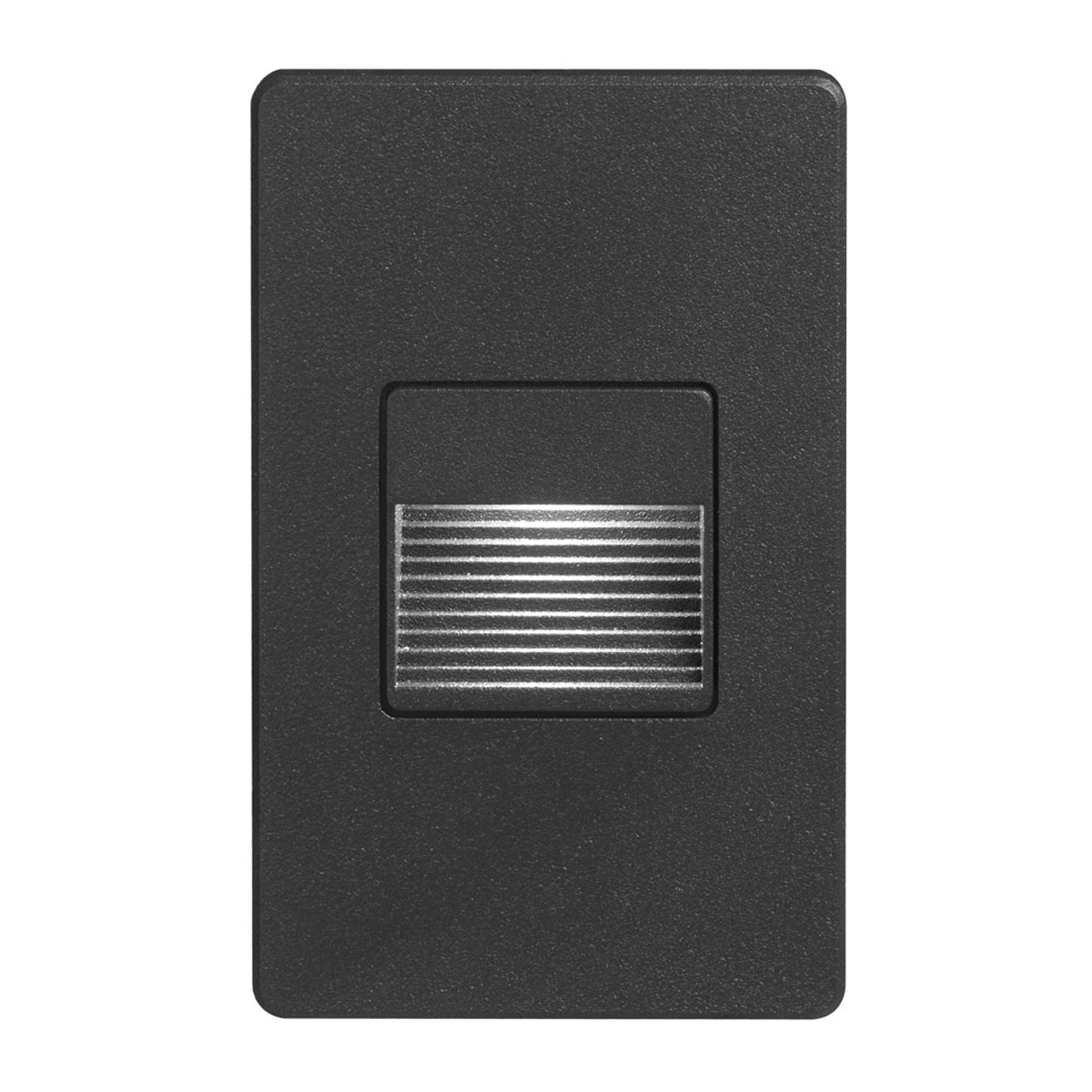 Black Rectangle Indoor/Out 3W Wall L