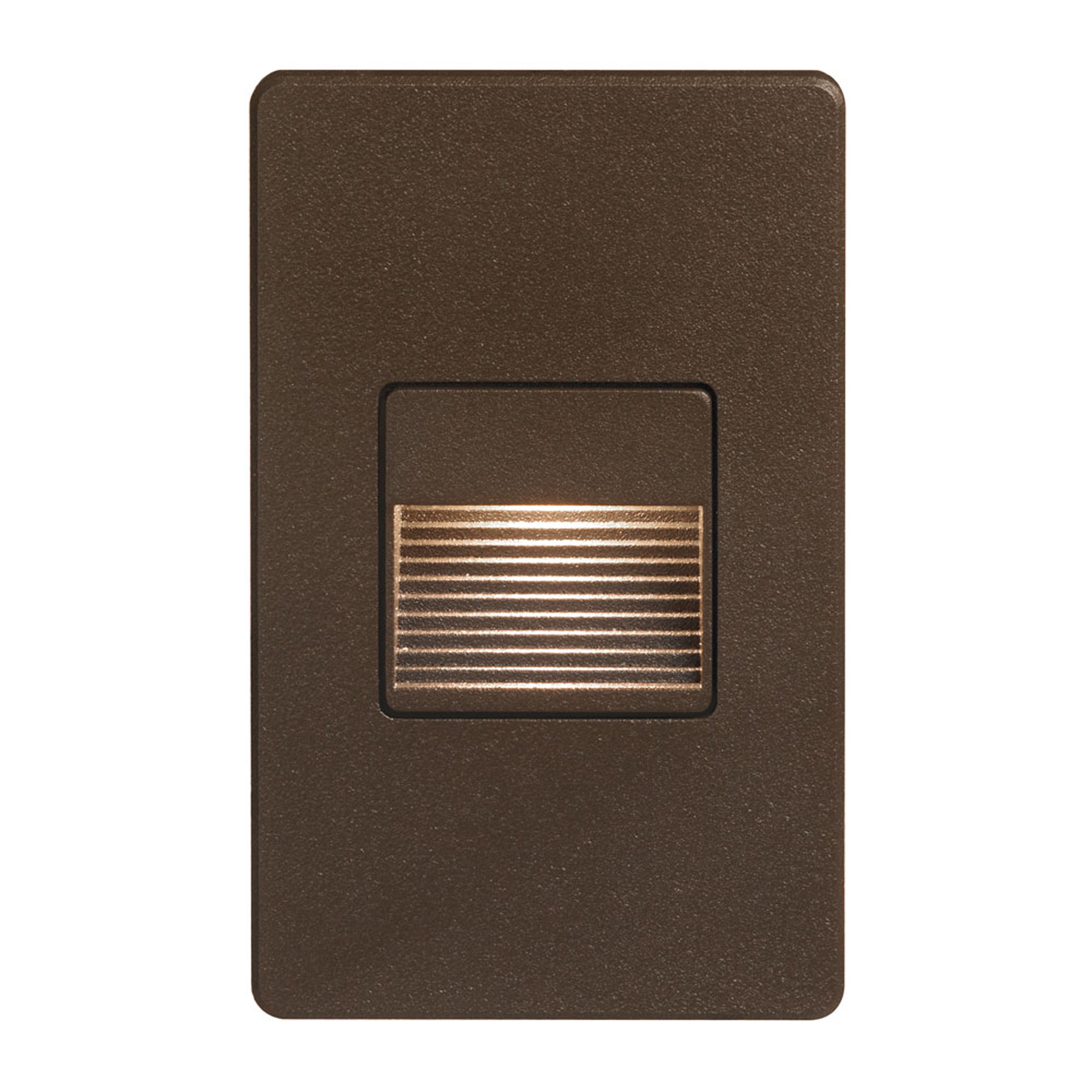 Bronze Rectangle In/Outdoor 3W Wall