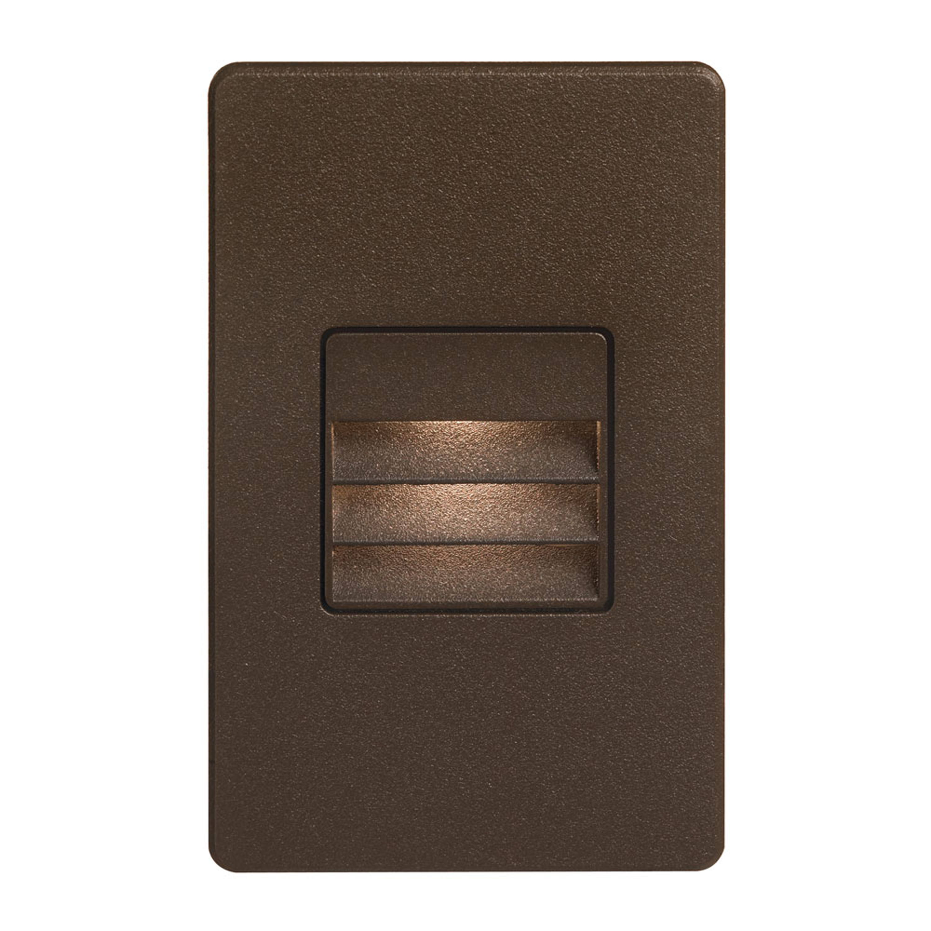 Bronze Rectangle In/Outdoor 3W LED Wa
