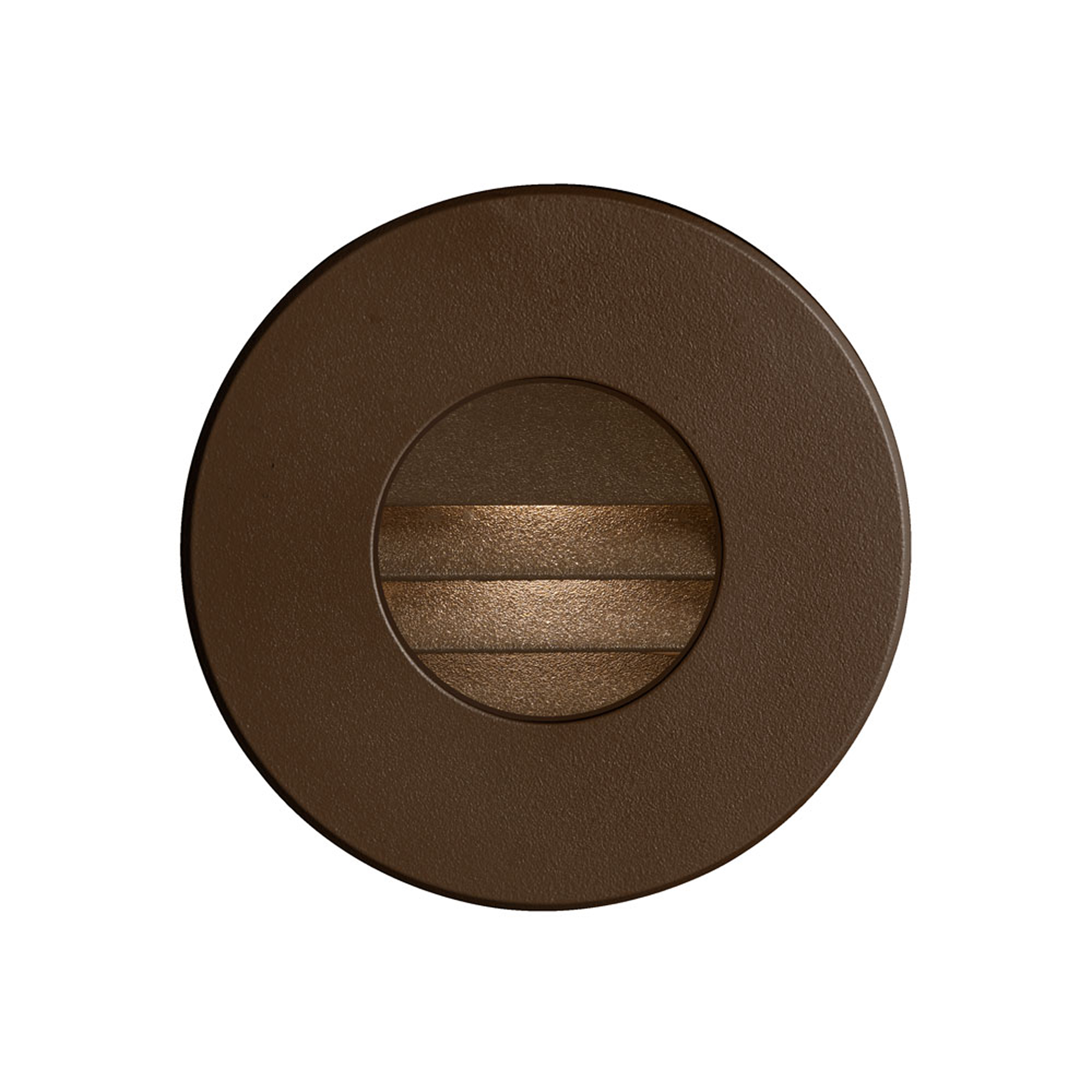 Bronze Round In/Outdoor 3W LED Wall Light