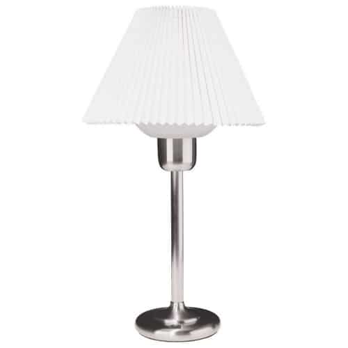 Table Lamp W/200W Bulb - Satin Chrome