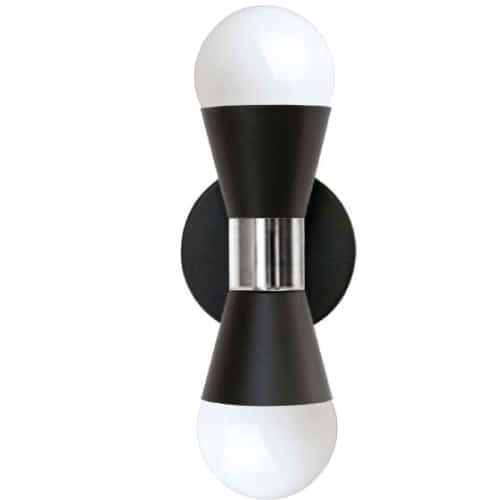2LT Incandescent Wall Sconce, MB & PC
