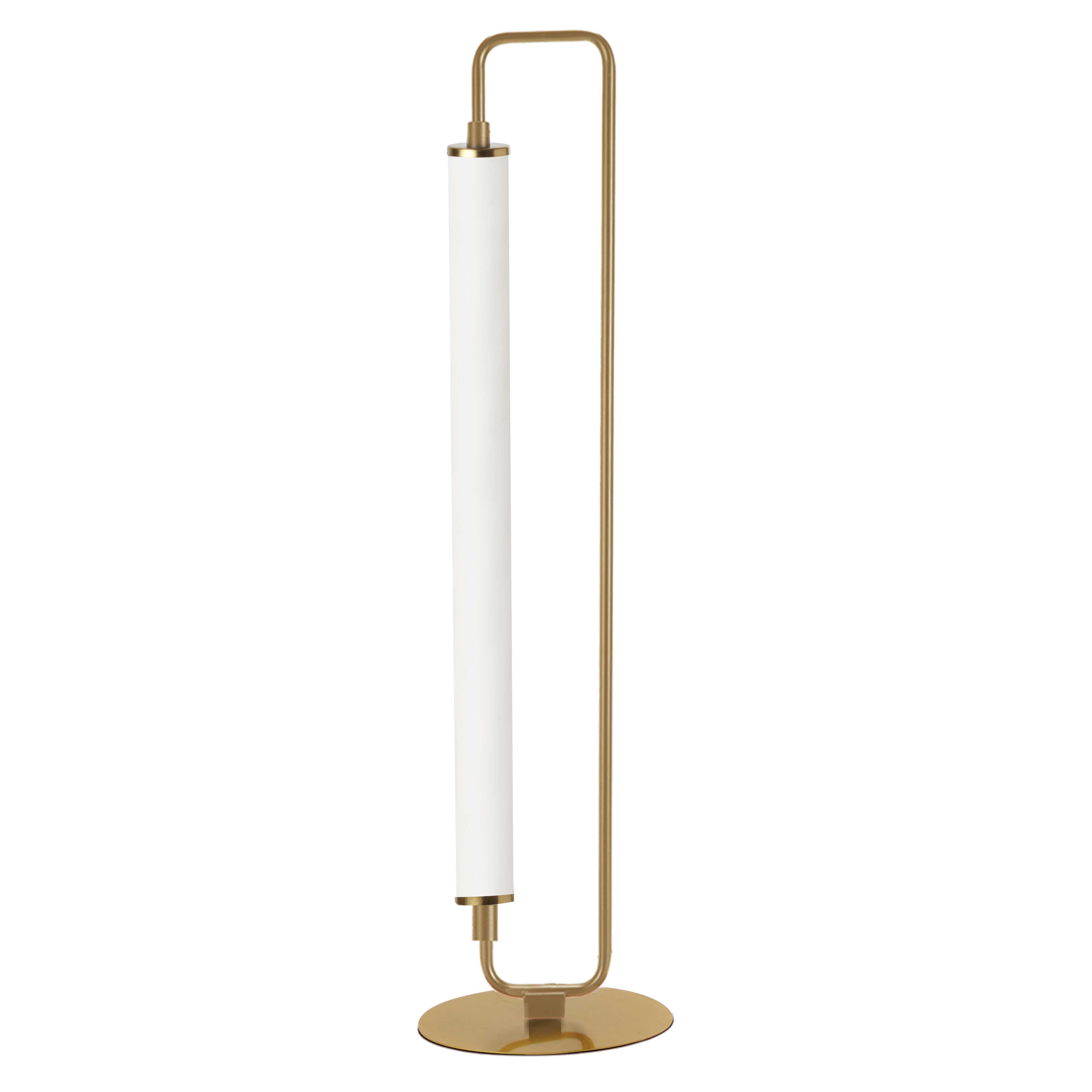 20W Table Lamp, AGB w/ WH Acrylic