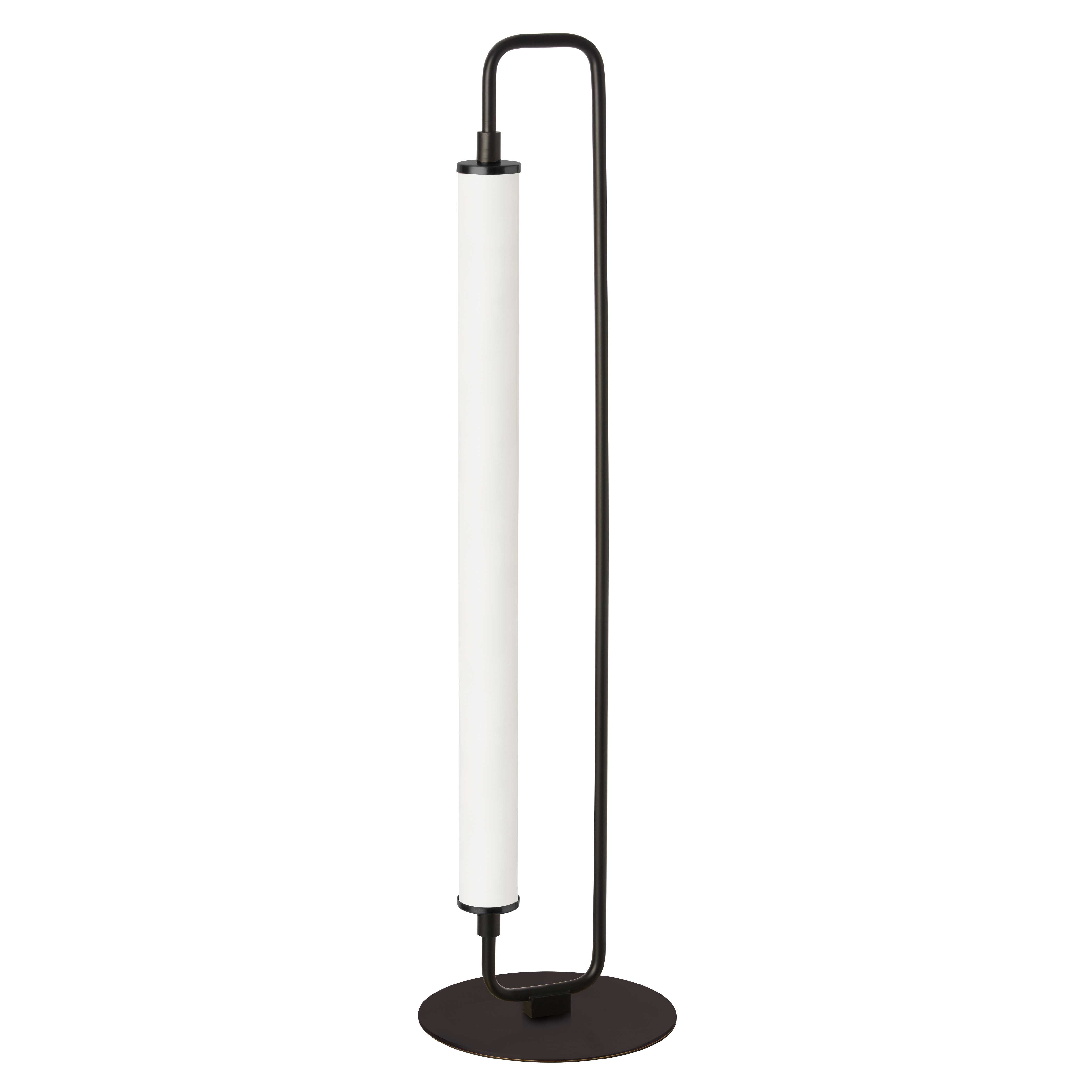 20W Table Lamp, MB w/ WH Acrylic