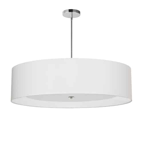 4LT Helena Pendant PC, WH w/WH Diffuser