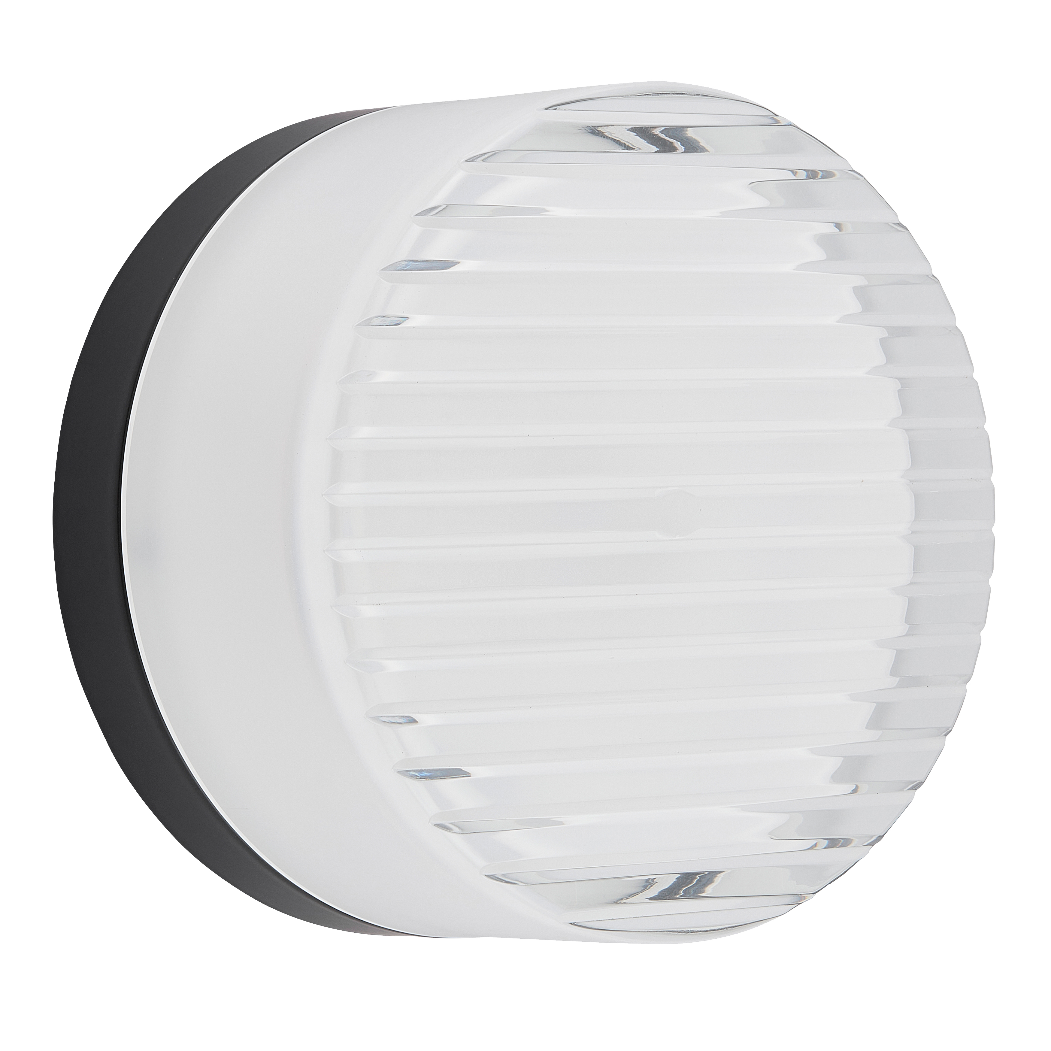 15W Outdoor Wall Sconce, MB w/ CLR & FR glass