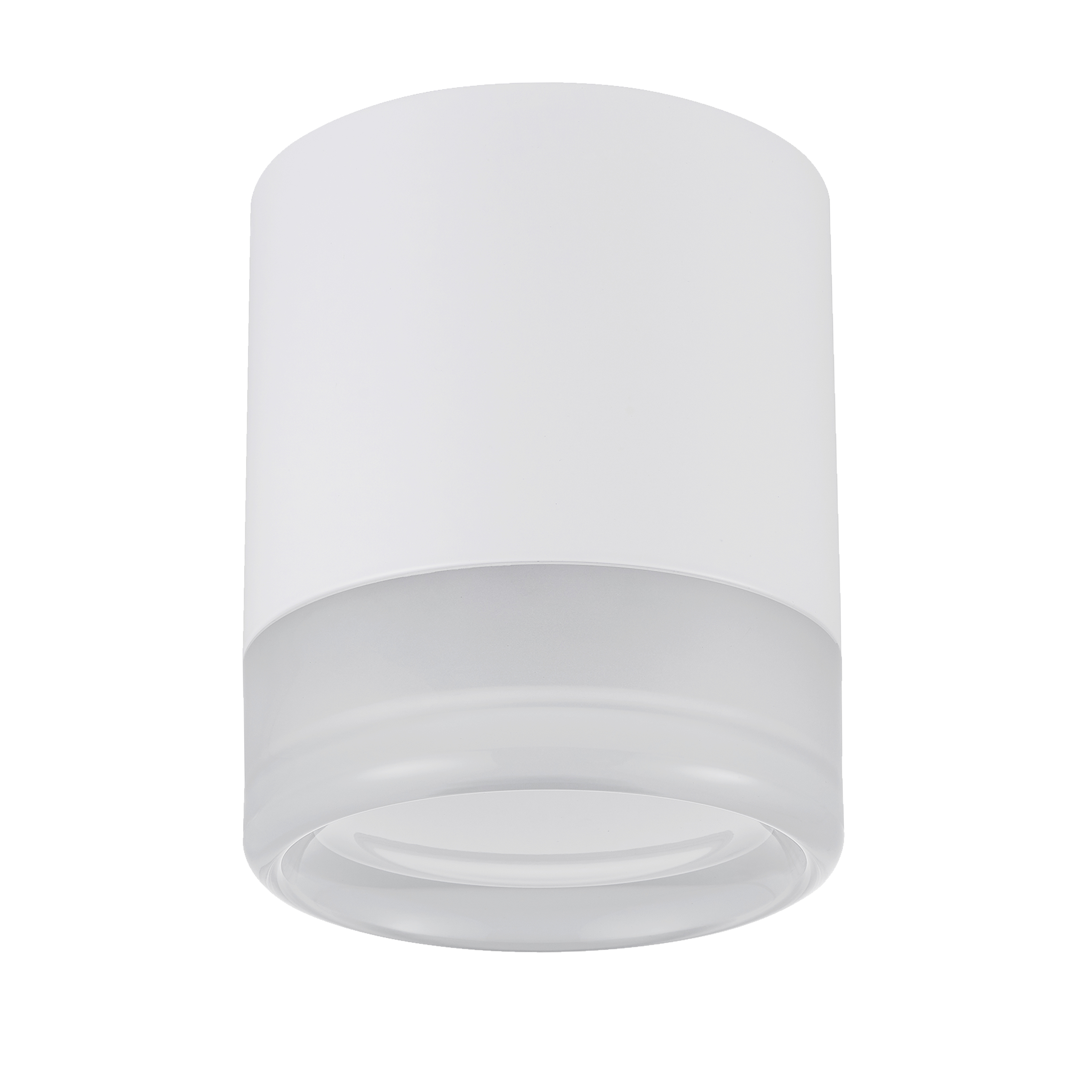 15W Flush Mount, MW w/ CLR & FR Acrylic Diffuser