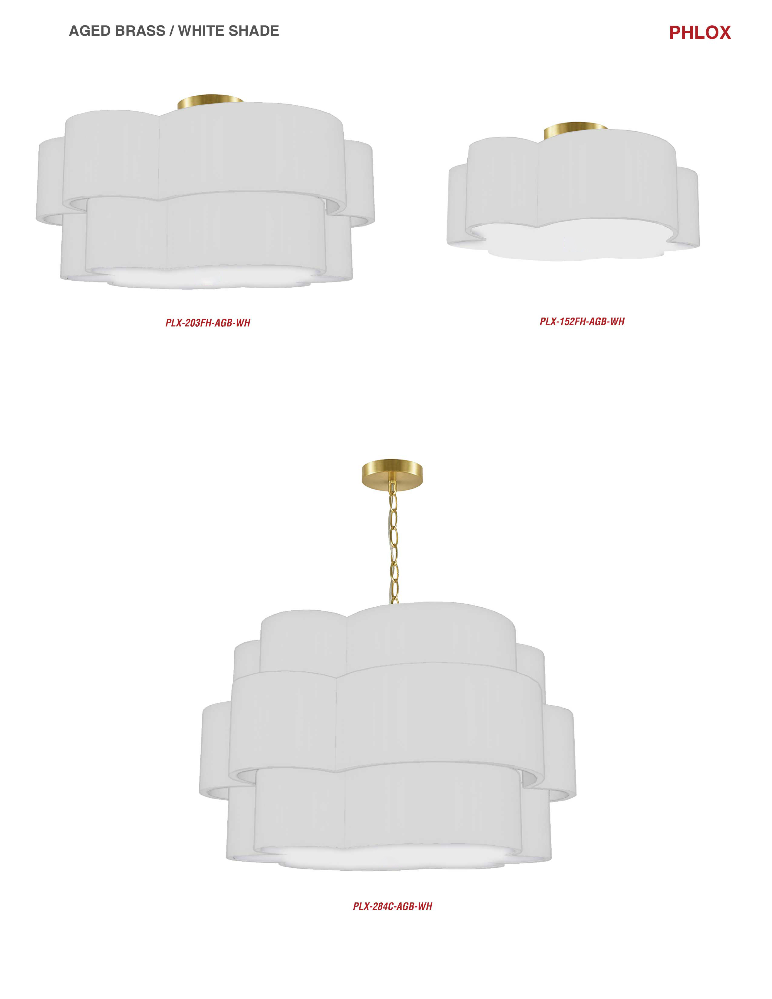 4LT Incan 3-Tier Chandelier, AGB w/ White Shade