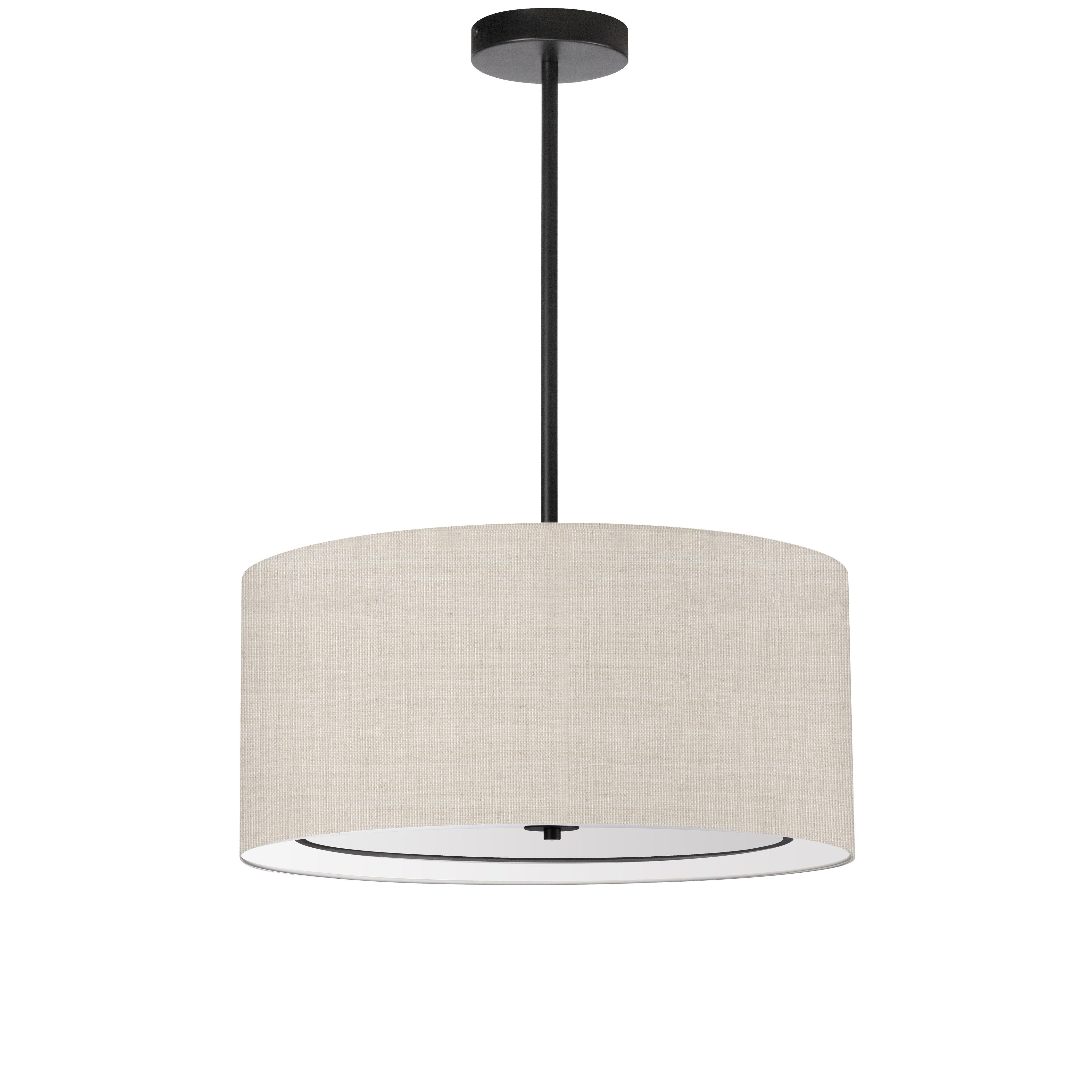 4LT Incandescent Pendant, MB with BG Shade