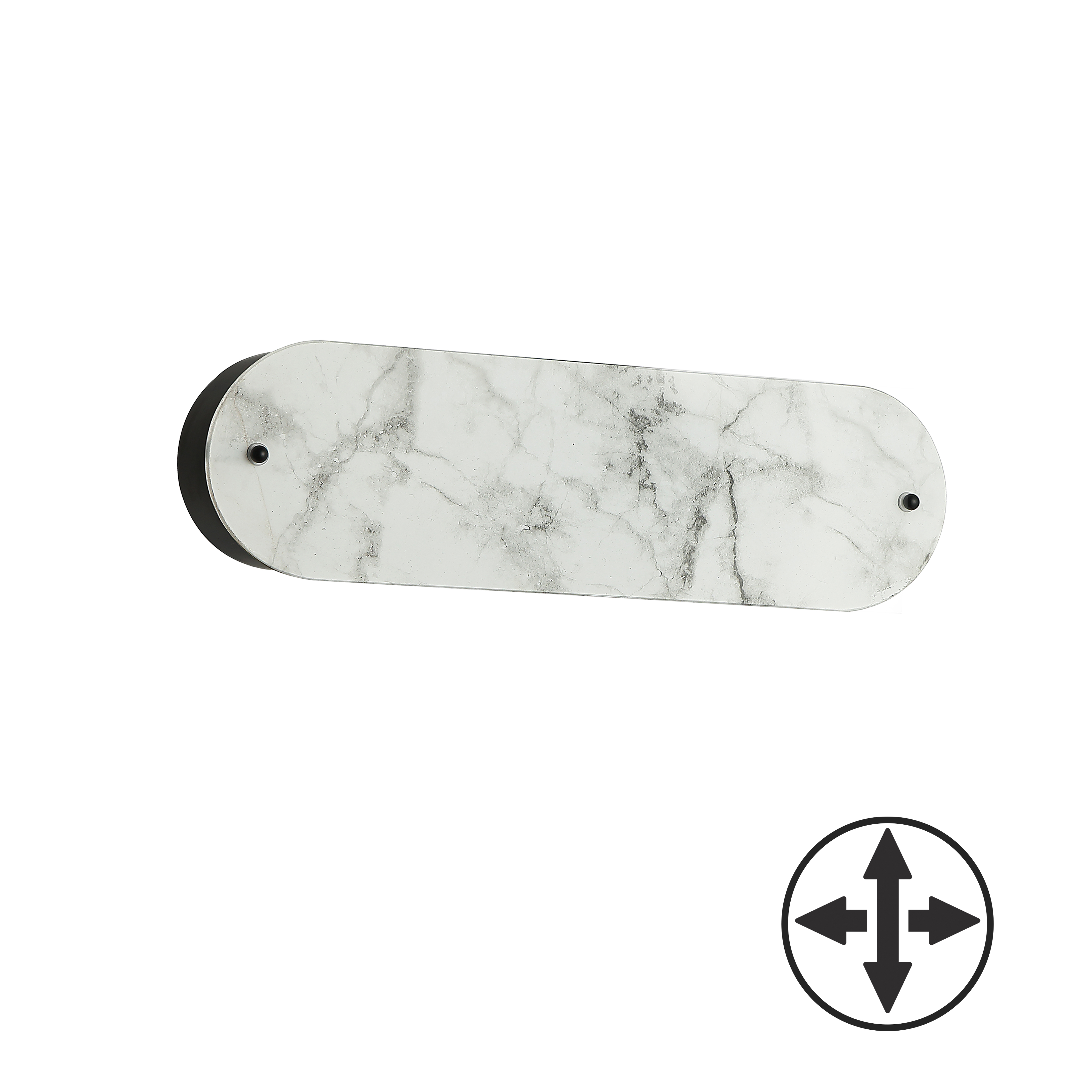 2LT Wall Sconce, MB w/ Faux Alabaster Acrylic