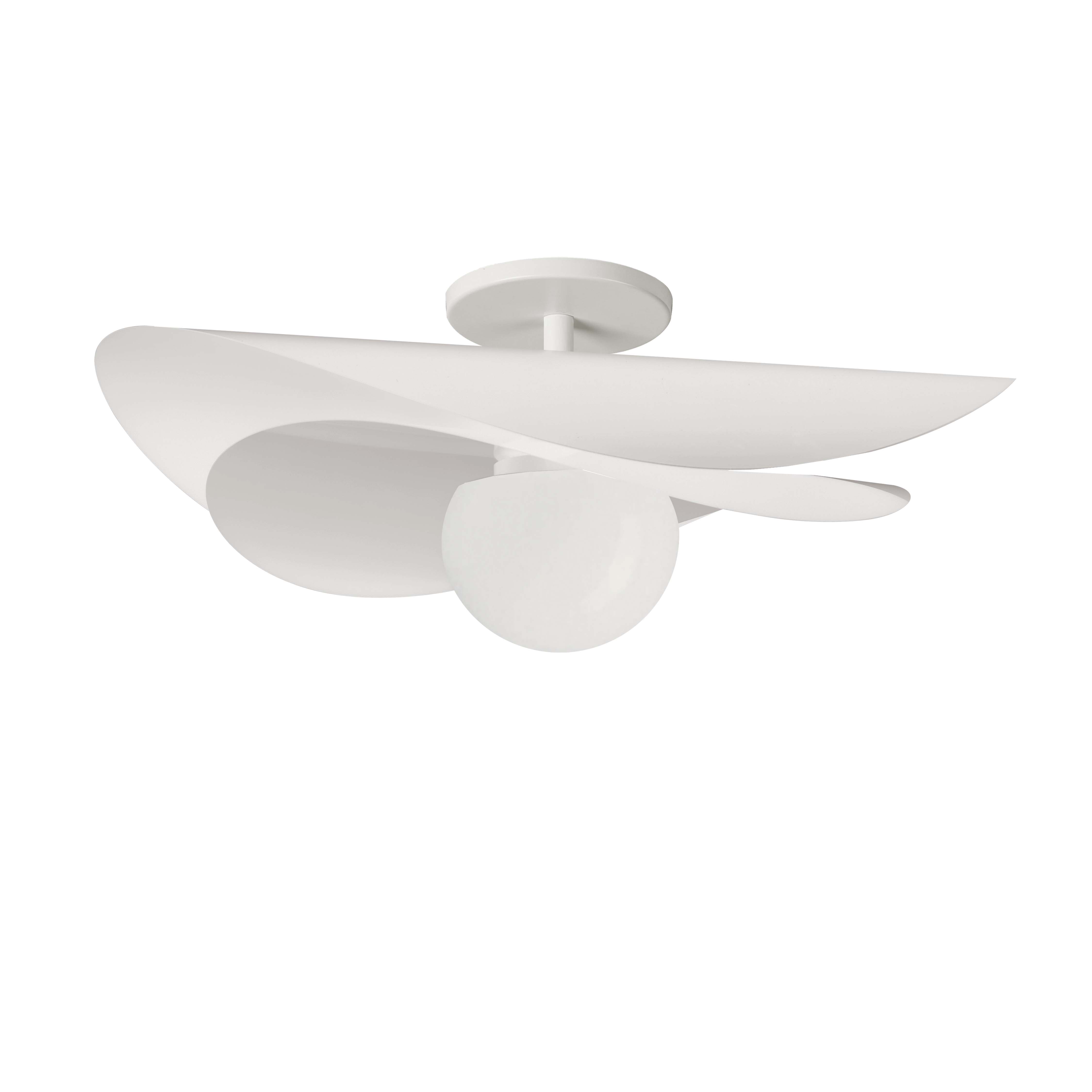 12W Semi-Flush Mount, MW