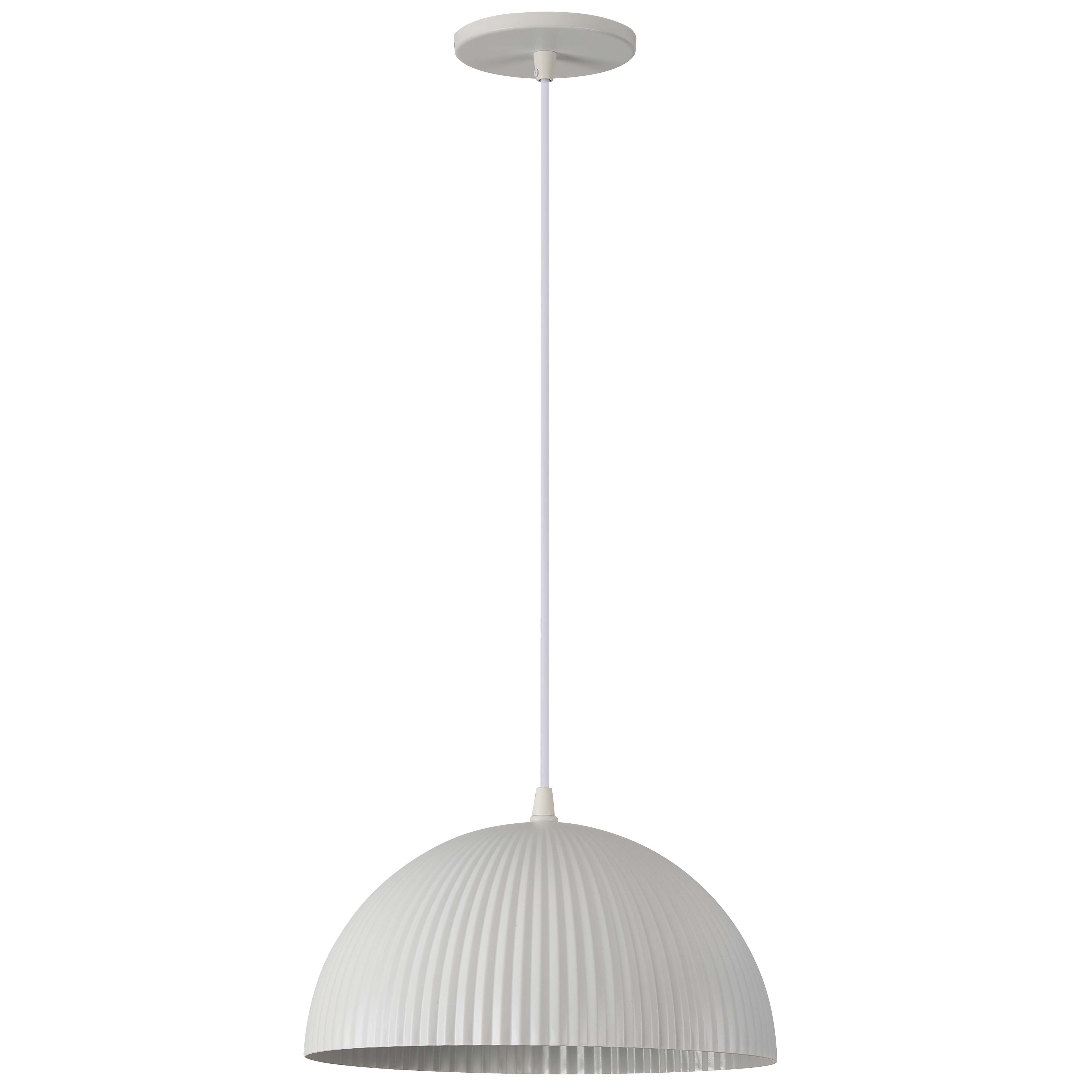 1LT Ribbed Pendant, MW
