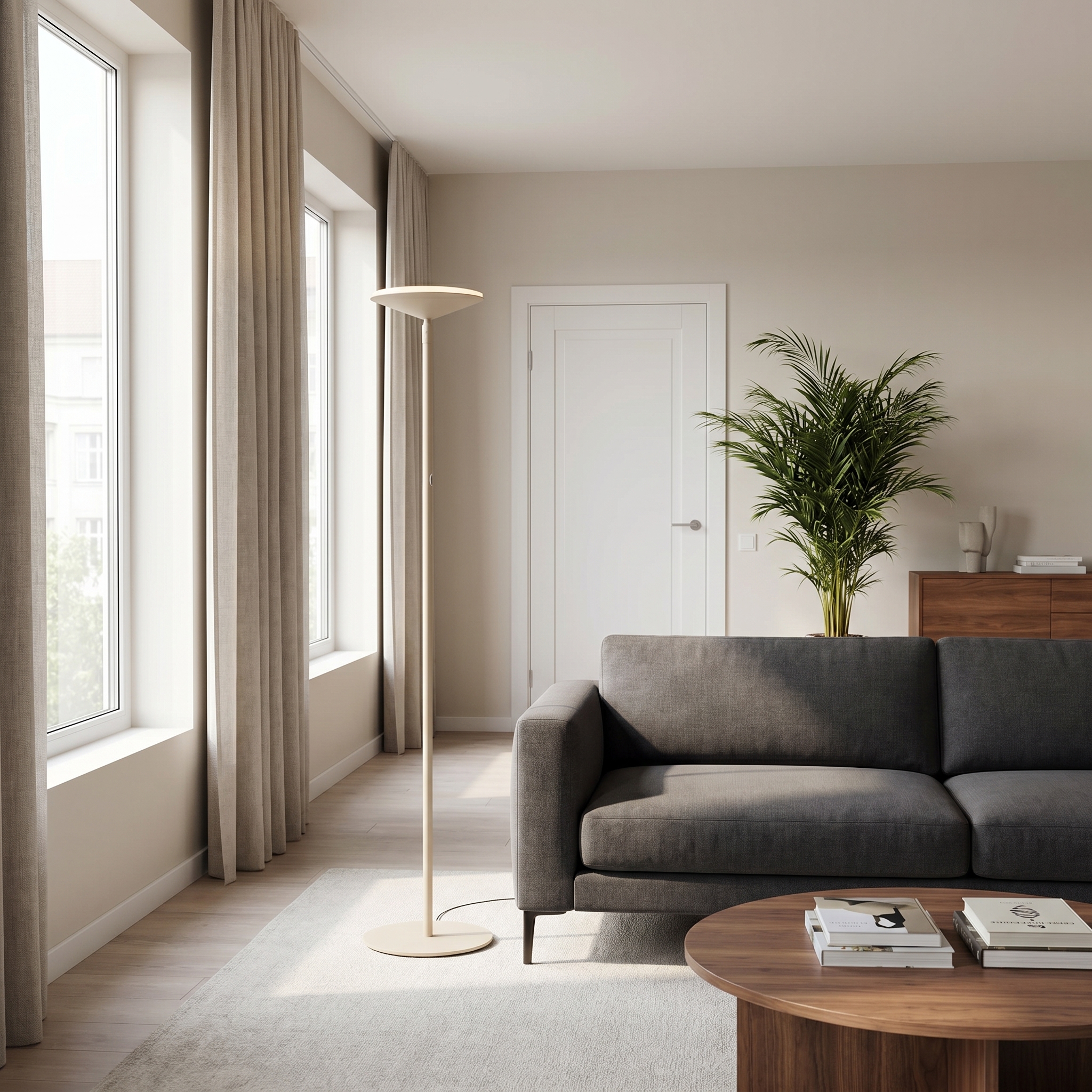 24W 5CCT Floor Lamp, MBG