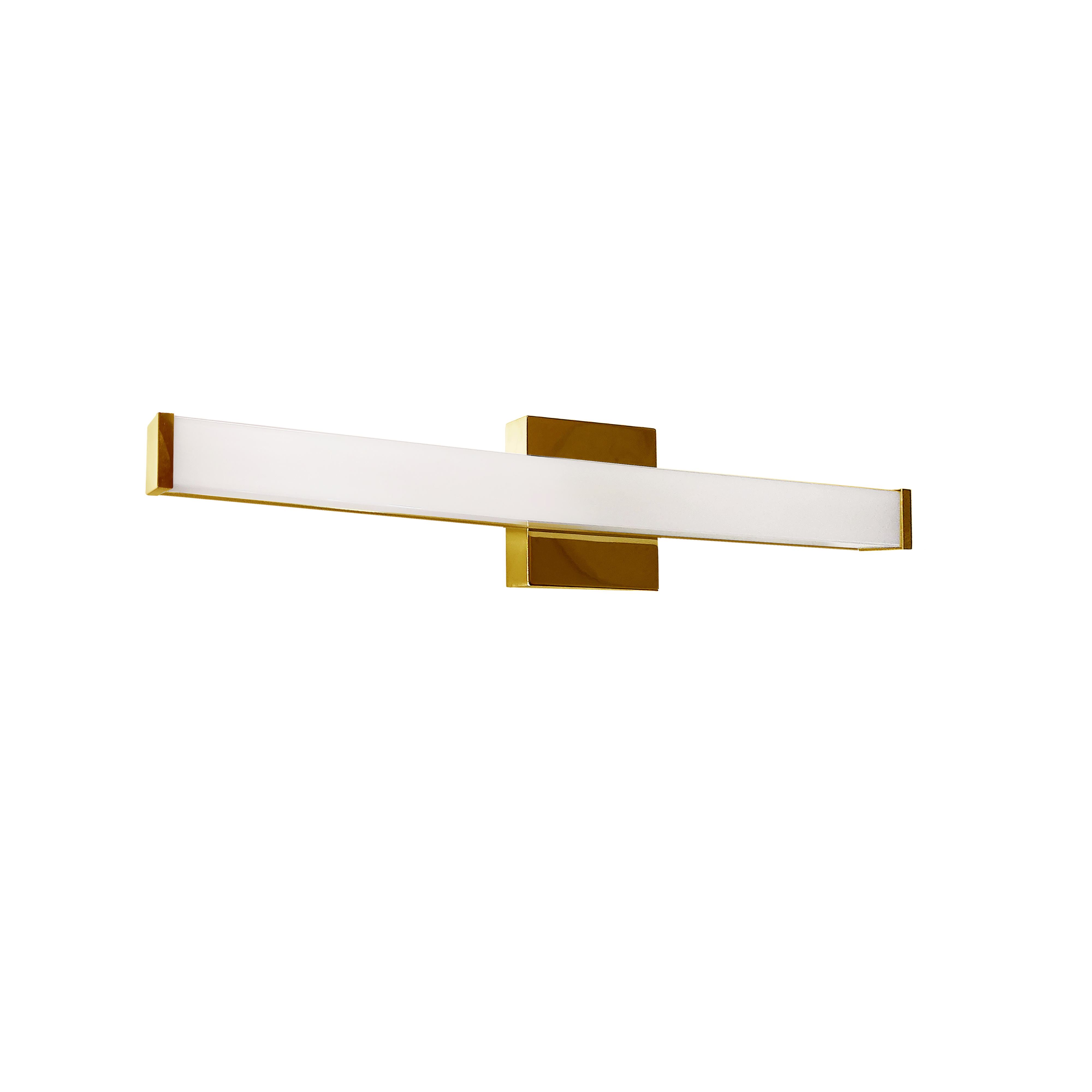 24W 5CCT Vanity, GLD w/ WH Diffuser