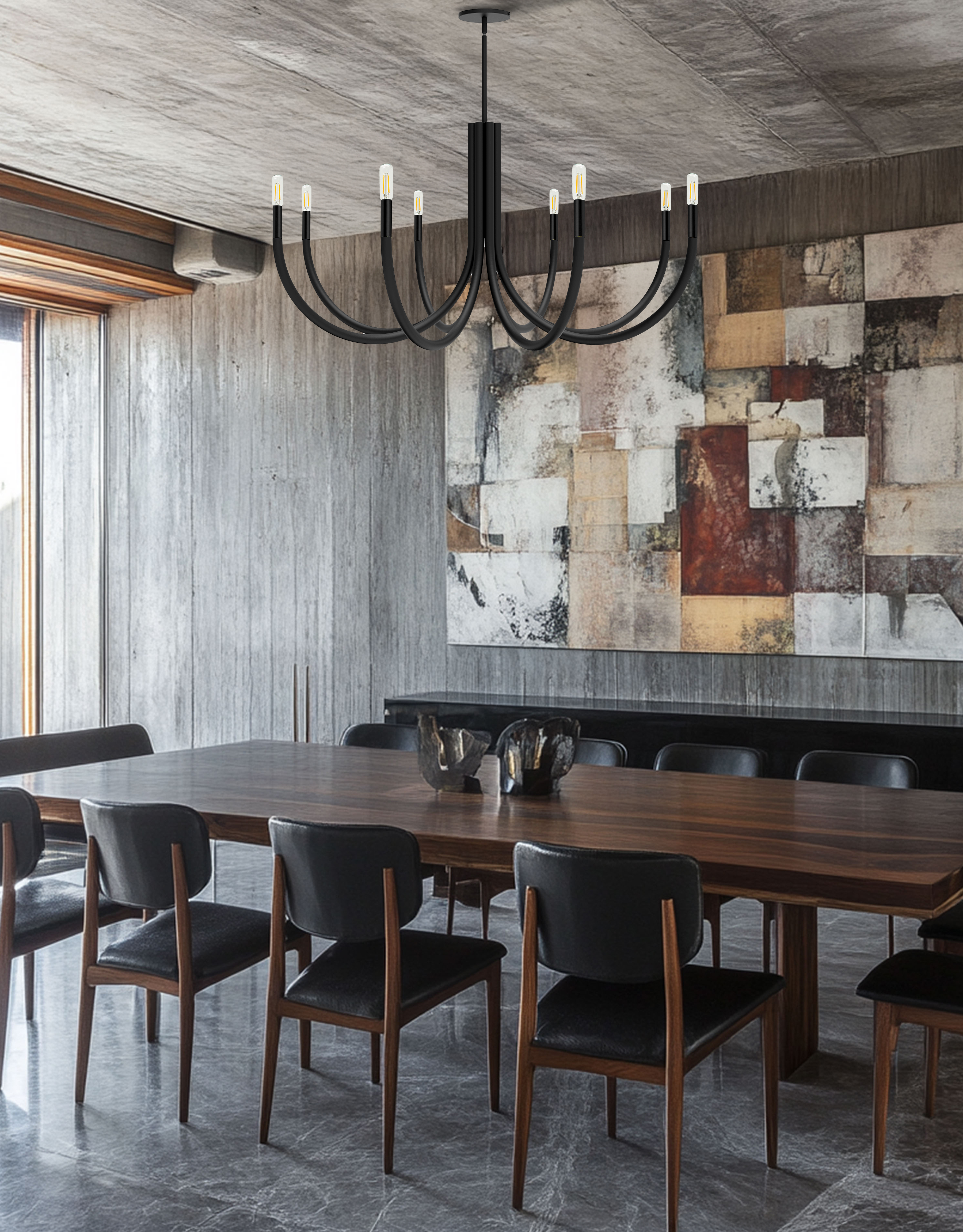 8LT Chandelier, MB