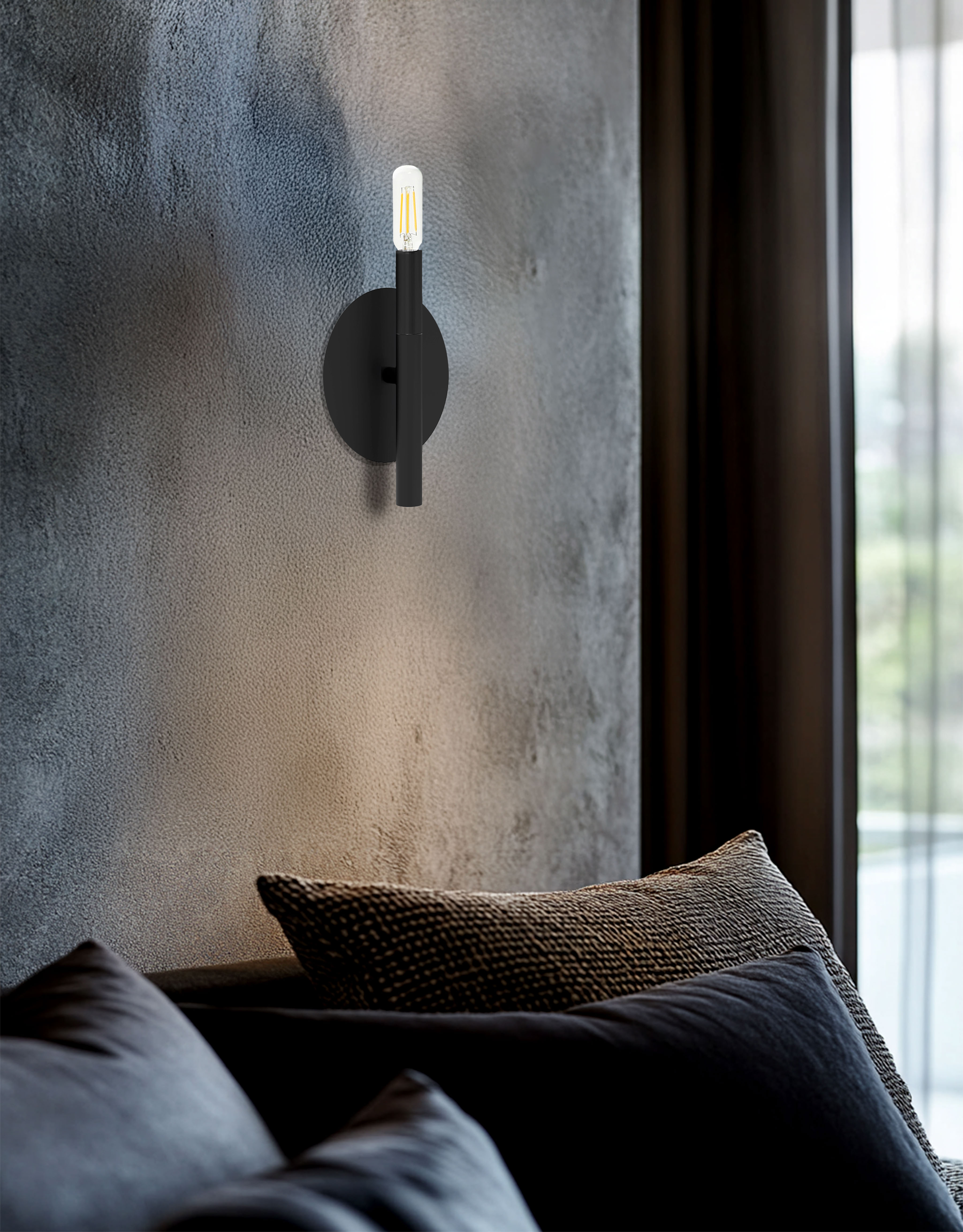 1LT Incandescent Wall Sconce, MB
