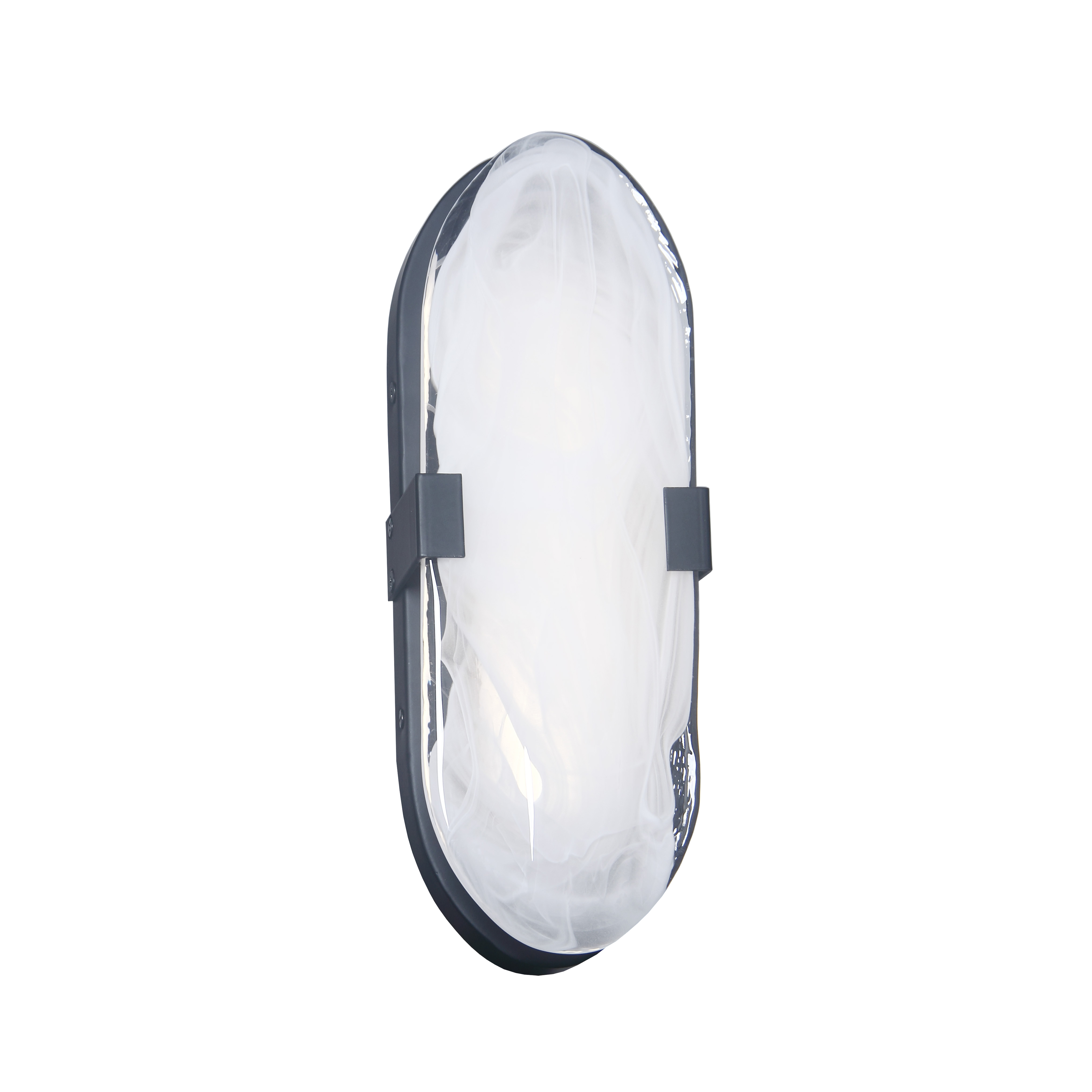 15W Wall Sconce, MB with Alabaster Glass