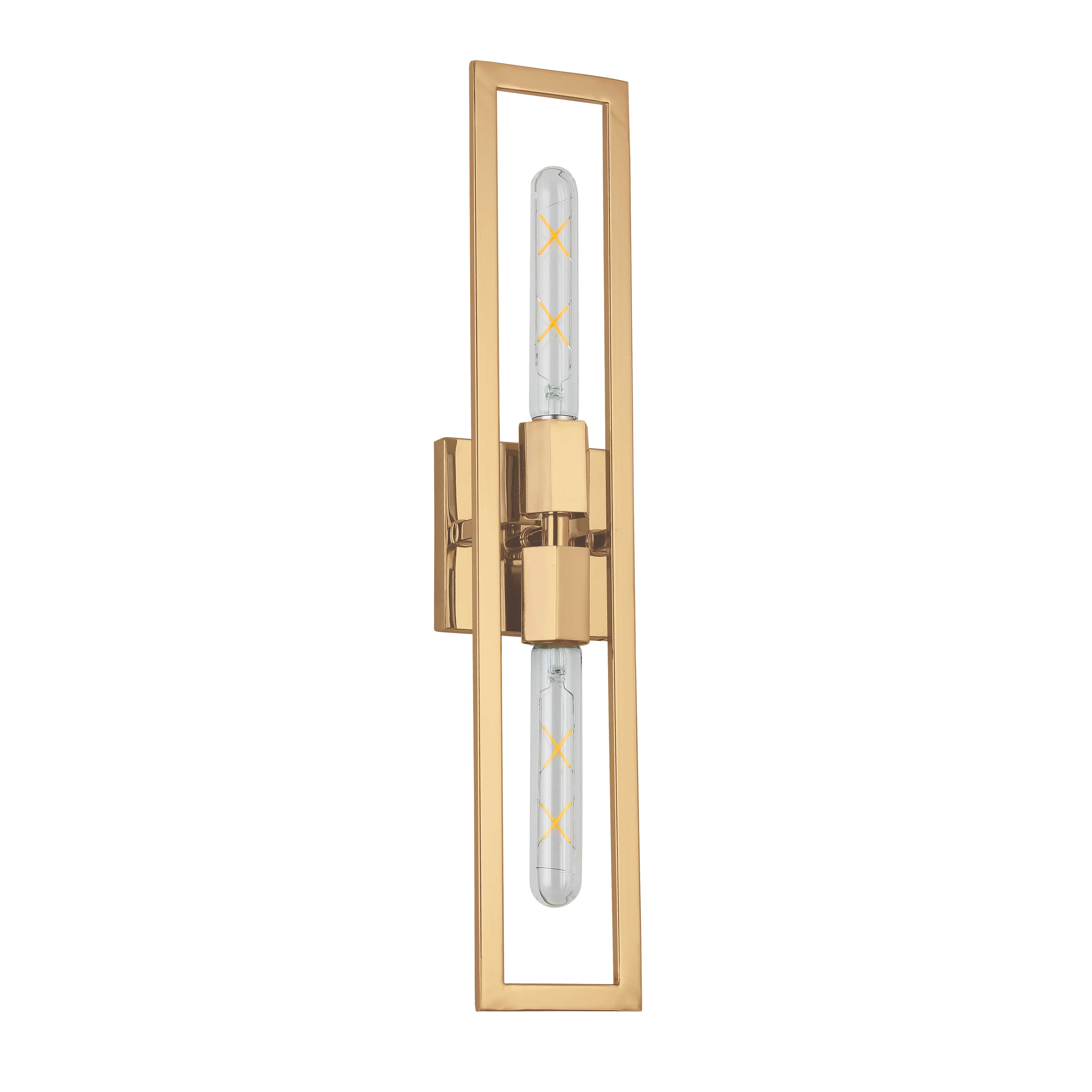 2LT Incandescent Wall Sconce, AGB